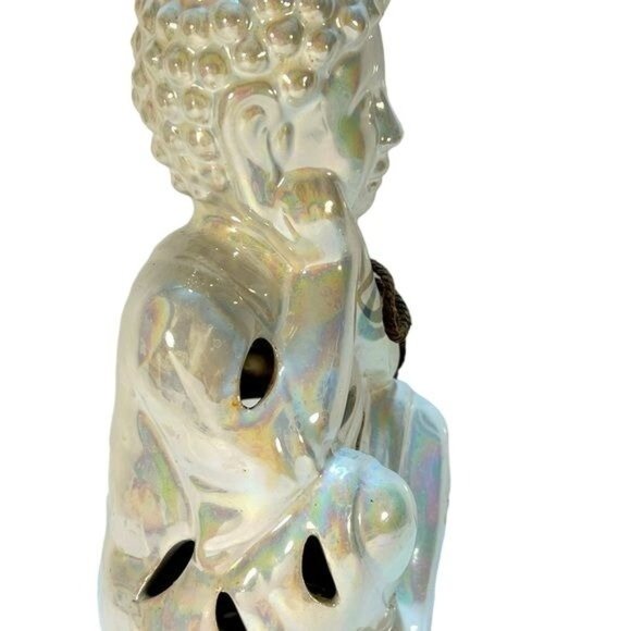 HOME ORNAMENT PEARL BUDDA - Picture 3 of 6